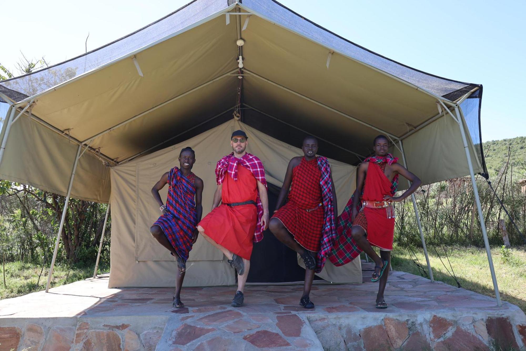 Leruk Maasai Mara Camp Hotell Sekenani Exteriör bild