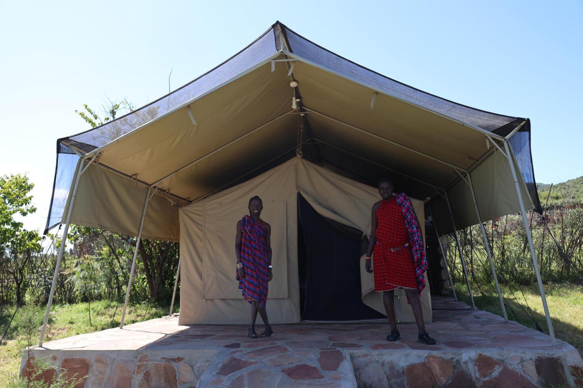 Leruk Maasai Mara Camp Hotell Sekenani Exteriör bild